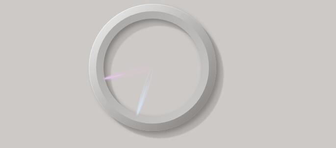 3D质感圆环指针时钟特效源码-jQuery插件-A8源码网