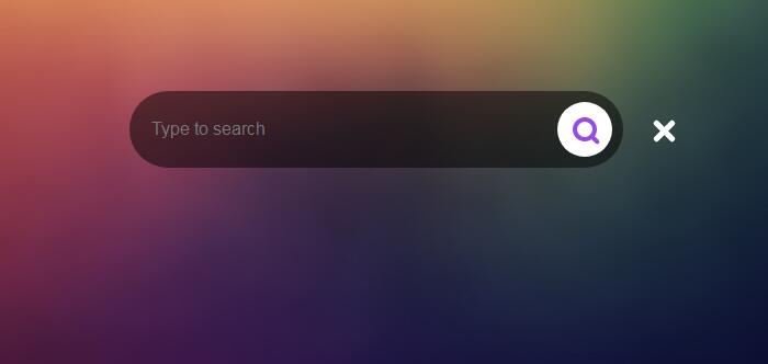 jQuery插件-CSS3动画展开收缩搜索框特效源码-A8源码网