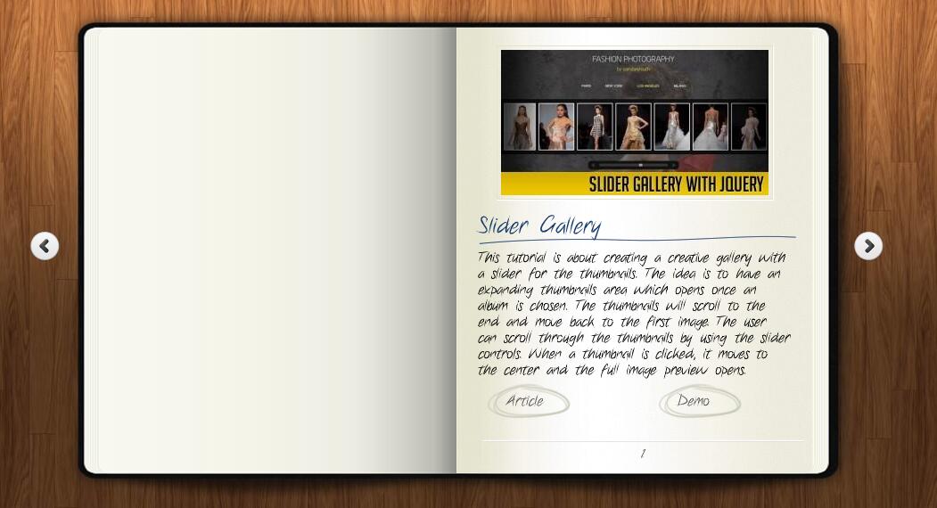 jquery插件实现左右翻书效果源码-A8源码网