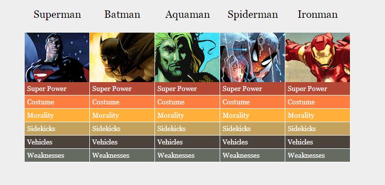 jQuery插件弹性手风琴(导航菜单源码)效果源码-A8源码网