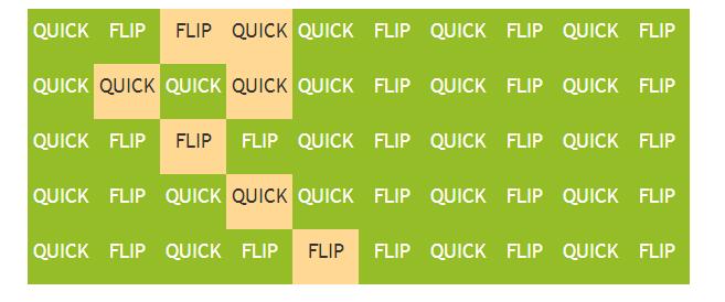 jquery文字3D翻转特效源码-A8源码网