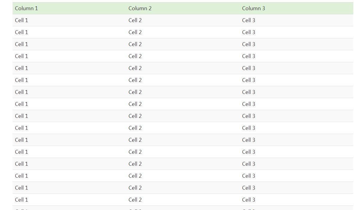 jQuery插件-网页下拉滚动表格头部固定在顶端代码-A8源码网
