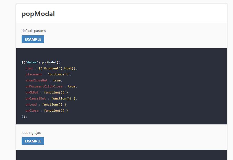 popModal—jQuery多功能支持自定义滚动条弹出窗口插件-A8源码网