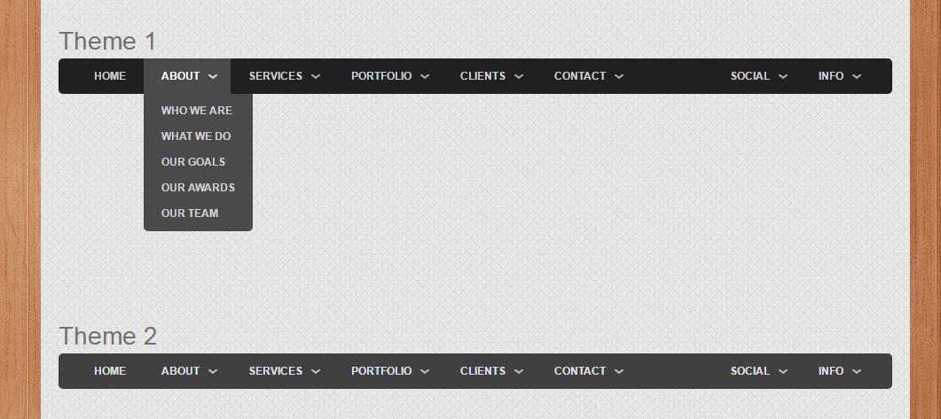 8款经典的css网站顶部导航栏样式-A8源码网
