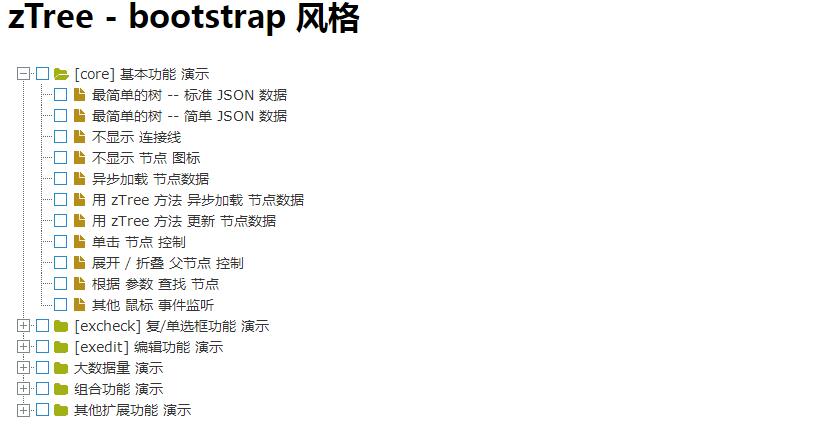 bootstrap风格的zTree树形菜单源码-A8源码网