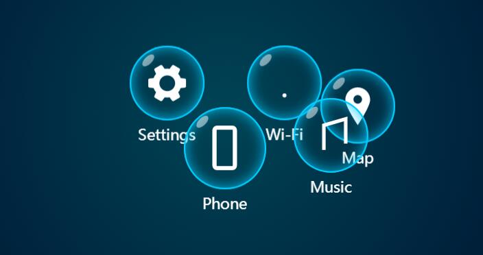 HTML5 SVG+CSS3旋转气泡图标导航菜单源码特效源码-A8源码网