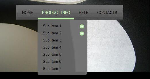 jquery二级下拉菜单导航源码代码12-A8源码网