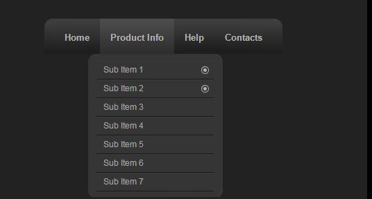 jquery二级下拉菜单导航源码代码13-A8源码网