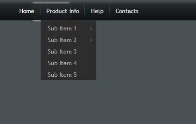jquery二级下拉菜单导航源码代码8-A8源码网