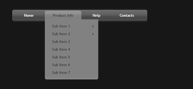 jquery动感下拉导航菜单源码2-A8源码网