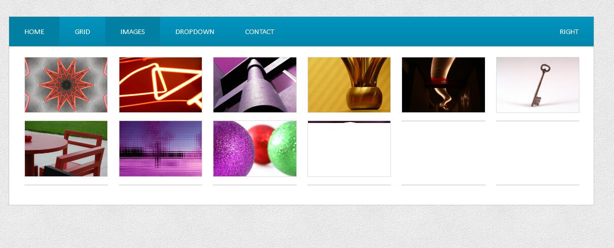 jquery响应式二级导航显示不同内容效果源码-A8源码网