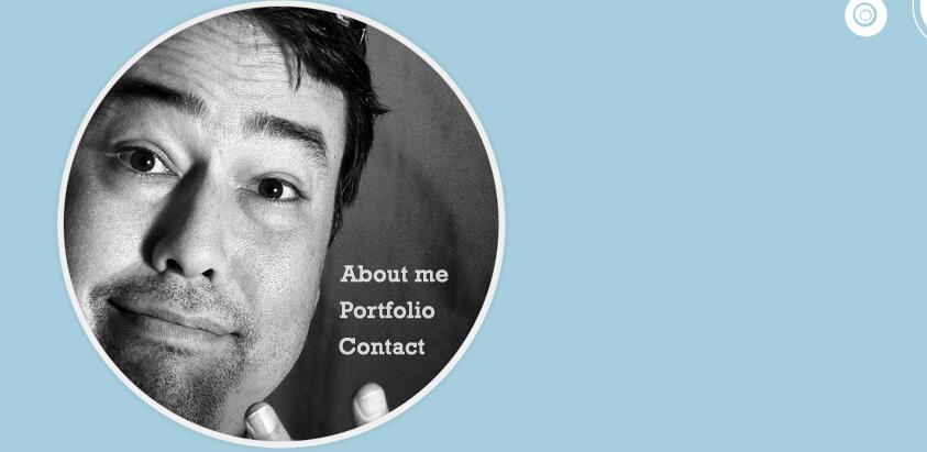 jquery圆形平滑滚动导航菜单源码-A8源码网