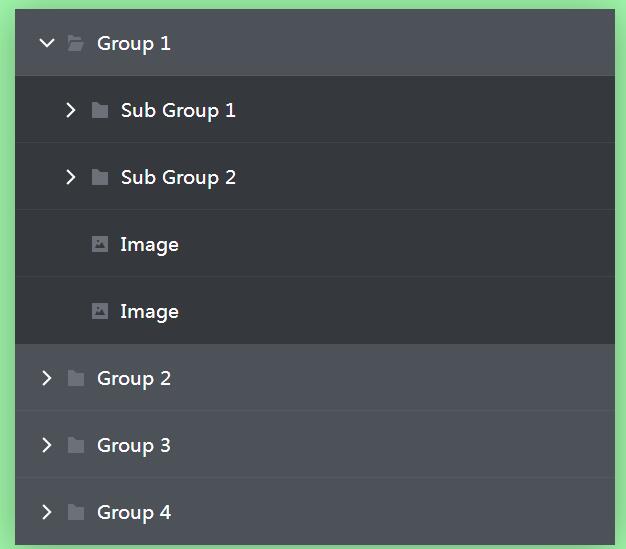 jQuery垂直手风琴多级下拉菜单代码-A8源码网