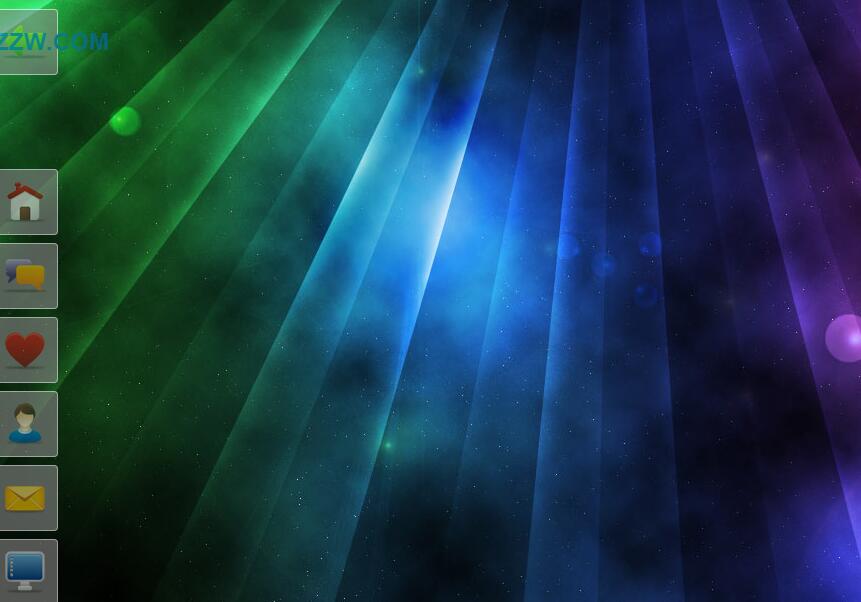 jquery左侧可伸缩水晶透明导航-A8源码网