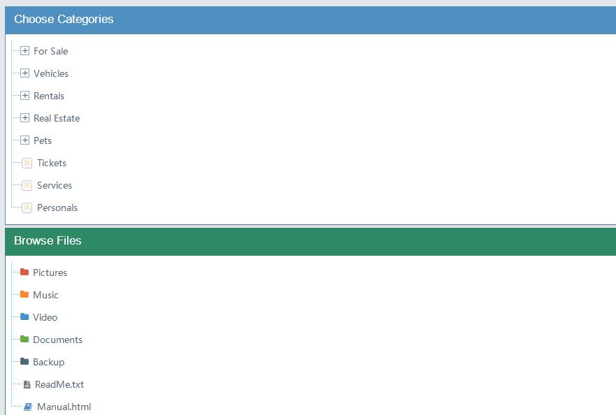 jQuery树形结构菜单代码-A8源码网