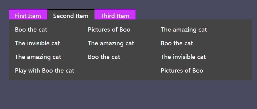 jQuery鼠标滑过导航下拉菜单源码-A8源码网
