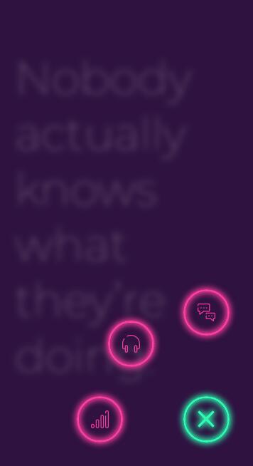 JS+CSS3环形展开霓虹灯图标菜单源码-A8源码网