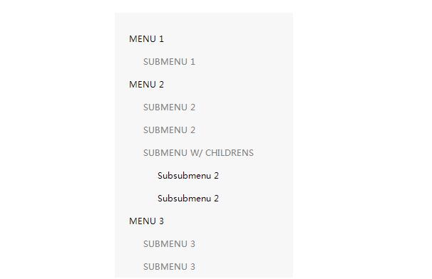 Tendina—jQuery竖向二级导航折叠菜单-A8源码网