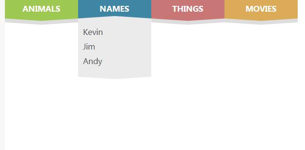 漂亮的CSS3弹性导航下拉菜单代码-A8源码网