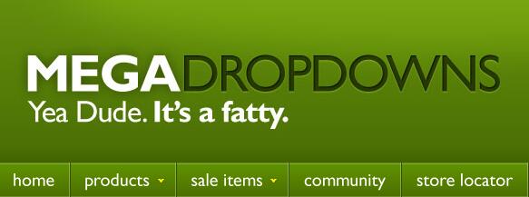 漂亮的jquery实用的下拉菜单导航源码条代码-A8源码网