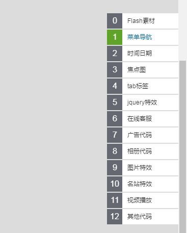 类似QQ客服始终悬浮在网页右侧并可依次展开的菜单导航源码-A8源码网