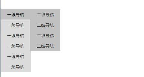 纯css向右展开多级导航菜单源码代码-A8源码网