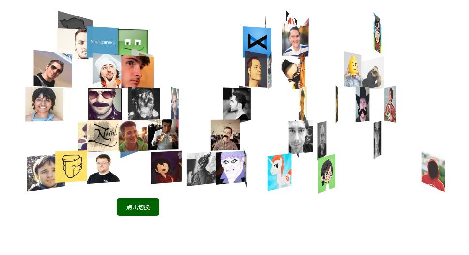 动画头像弹出效果源码可切换相册源码-A8源码网