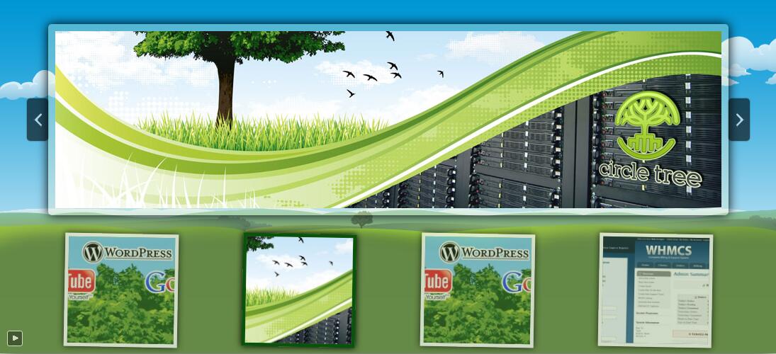 缩略图倾斜左右切换的幻灯片相册代码-A8源码网