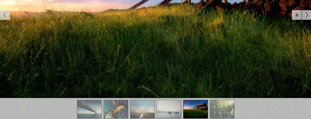 超酷的全屏自适应jquery相册特效源码-A8源码网