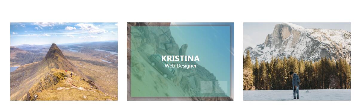 CSS3悬停图片旋转放大并遮罩显示文字动画特效源码-A8源码网