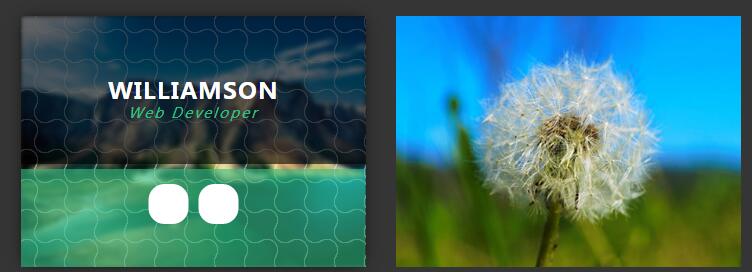 CSS3鼠标悬停图片遮罩层动画特效源码-A8源码网