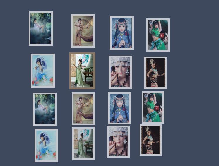 jQuery 3D立体视觉响应式图片墙动画特效源码-A8源码网