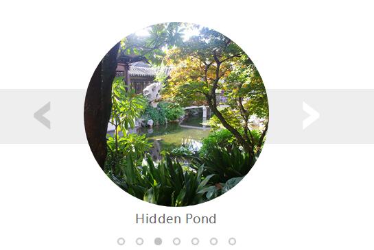 jQuery+HTML5圆形图片轮播特效源码插件mislider-A8源码网