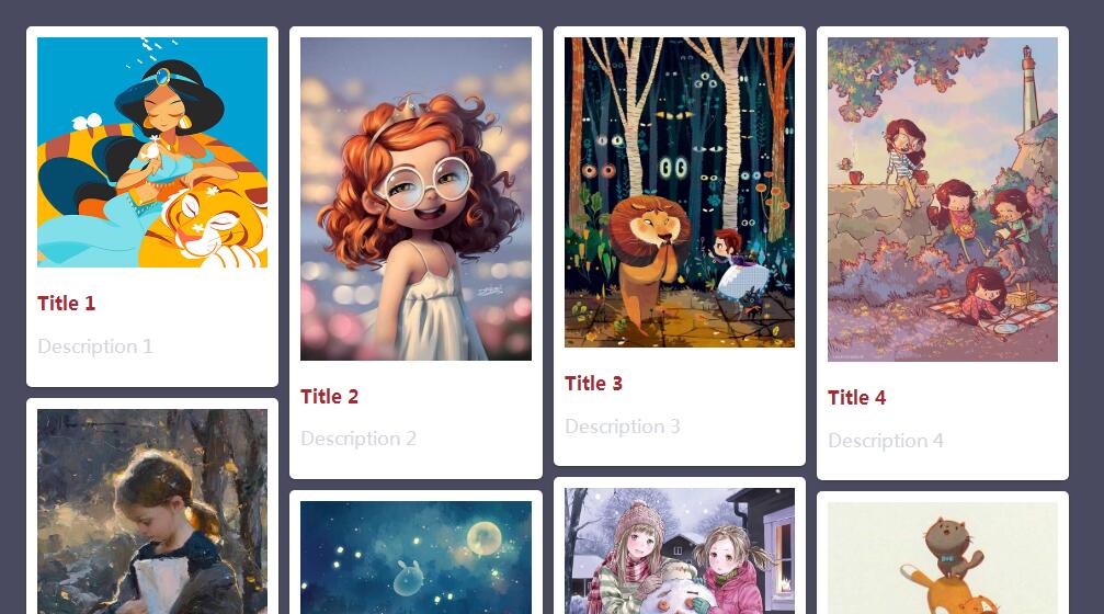 jQuery仿Pinterest网站响应式图片瀑布流布局插件-A8源码网