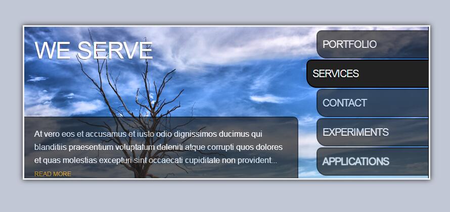 jquery华丽实用滑动门特效源码插件-A8源码网