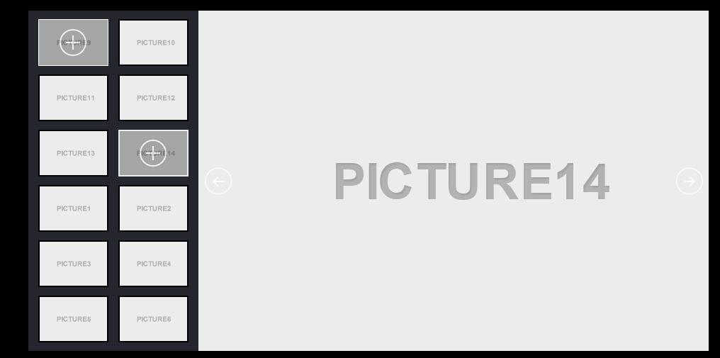 jQuery带左侧缩略图图片幻灯片自动切换特效源码-A8源码网