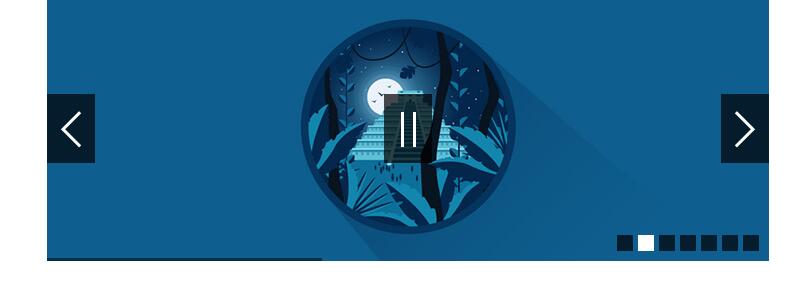 jQuery带进度条播放暂停按钮焦点图切换特效源码-A8源码网