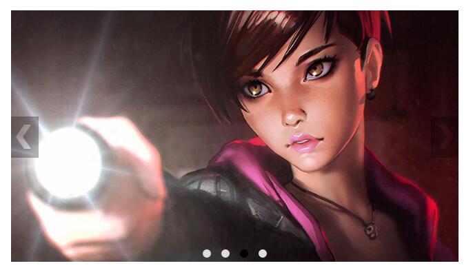 jQuery自适应窗口大小图片轮播特效源码-A8源码网