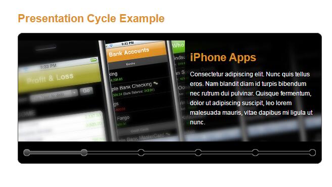 jquery进度条幻灯片代码-A8源码网