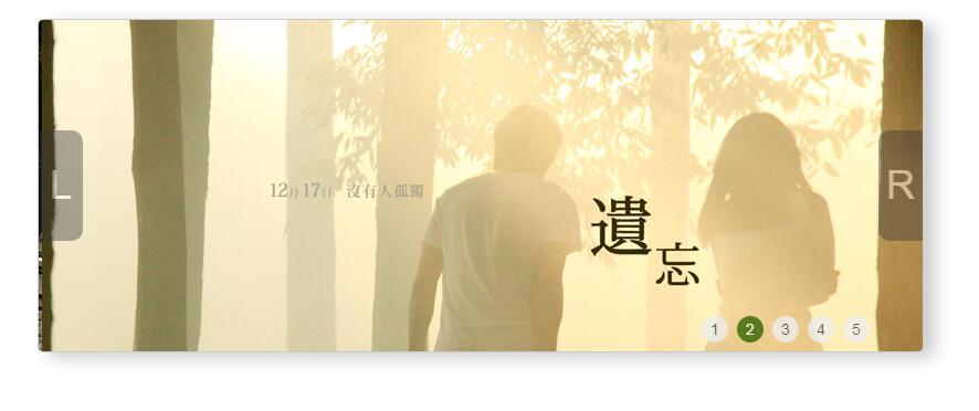 js原生态圆角阴影左右按钮控制焦点图片滚动-A8源码网