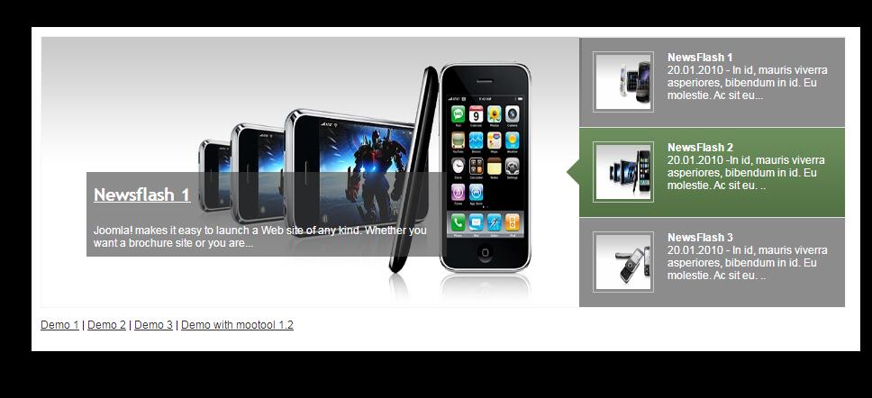 Mootool插件焦点图翻滚切换效果源码-A8源码网