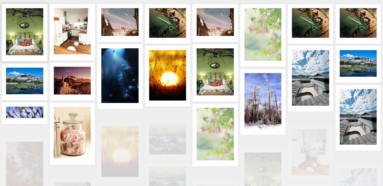 Waterfall Layout自适应图片瀑布流无限加载代码-A8源码网