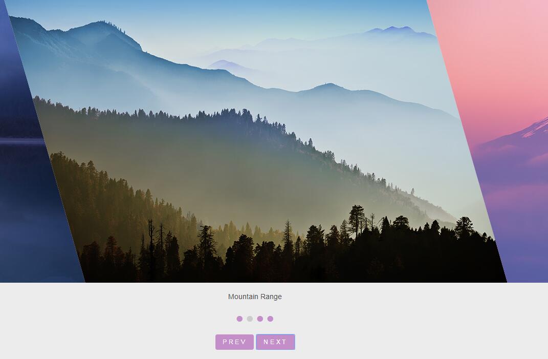 兼容手机端的jQuery响应式倾斜图片幻灯片插件-A8源码网