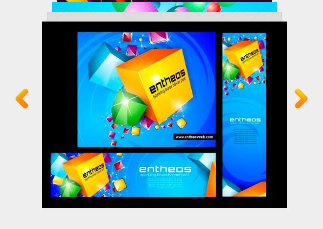 叠加式图片切换效果源码-A8源码网