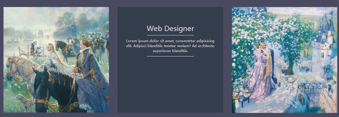 图片向上3D翻转渐隐淡出CSS3特效源码-A8源码网