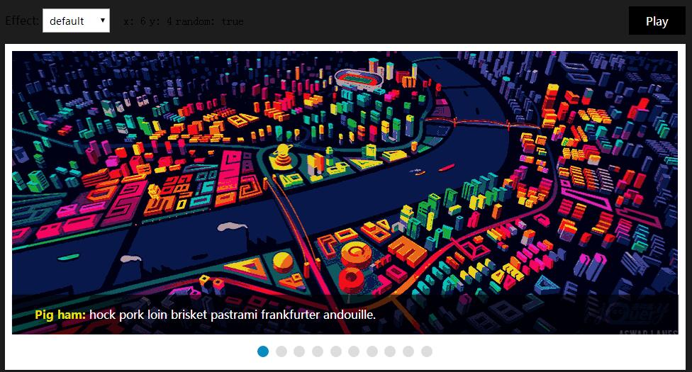 多种切换效果源码jQuery焦点图片轮播插件-A8源码网