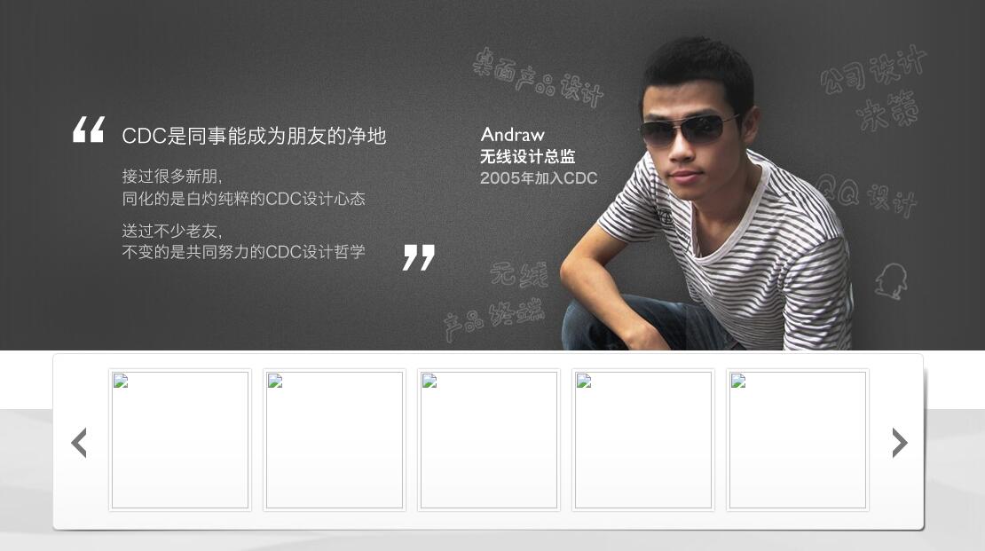 支持左右滚动且鼠标移动到图片上显示文字说明内容-A8源码网