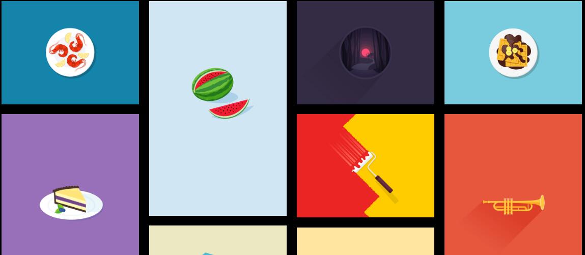 瀑布流排版鼠标点击全屏放大图片代码-A8源码网