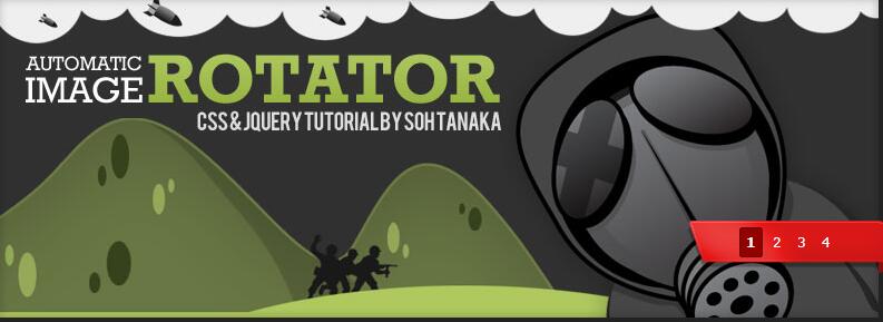 红色滑块按钮的jquery焦点图特效源码-A8源码网