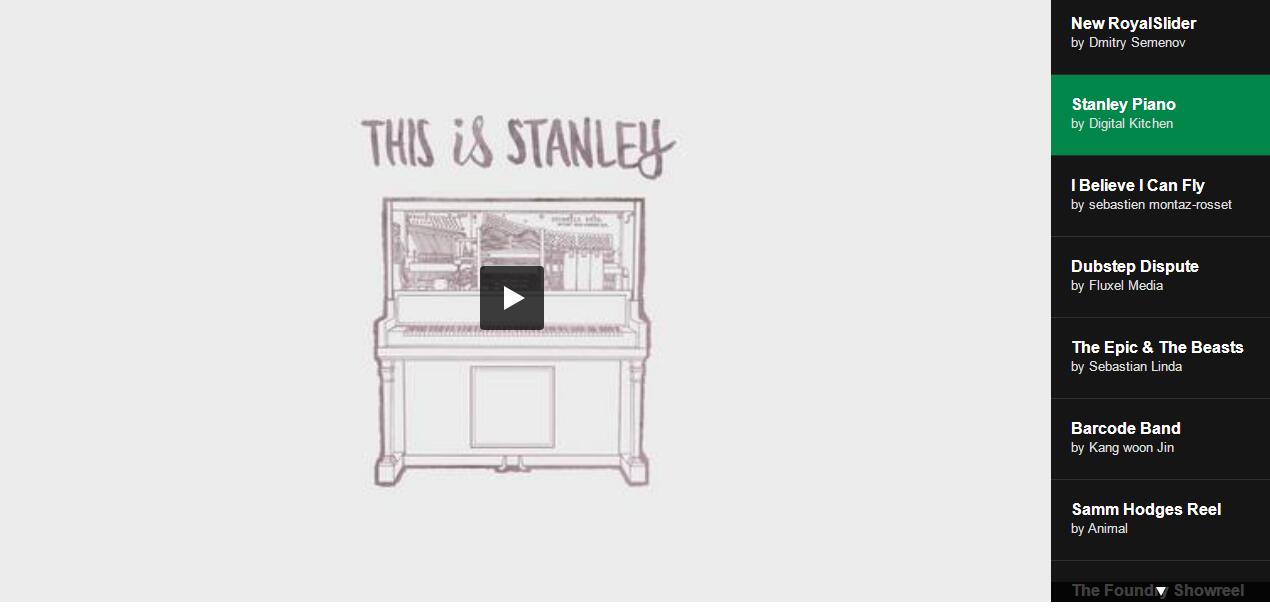 自适应全屏可播放视频的banner焦点图切换效果源码-A8源码网